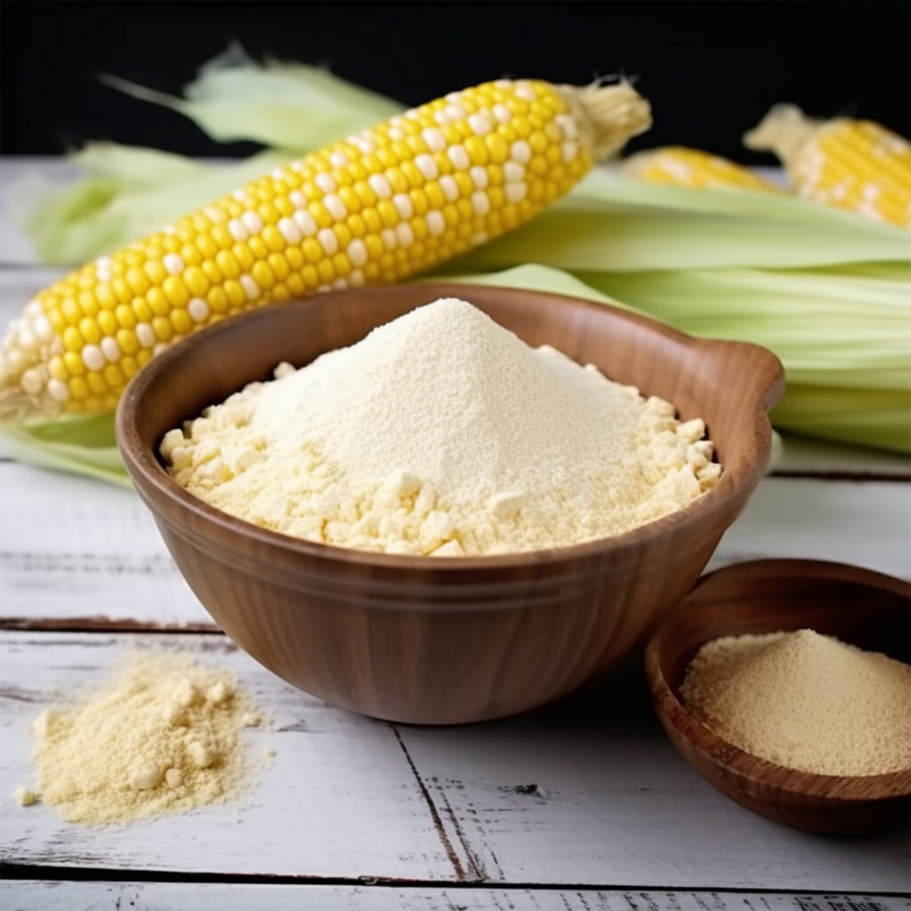 Maize starch used to improve paper strength in a paper mill setting