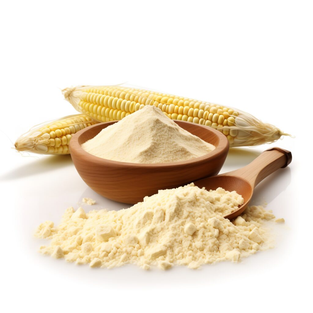 Maize starch used in confectionery applications for gelling and texture control